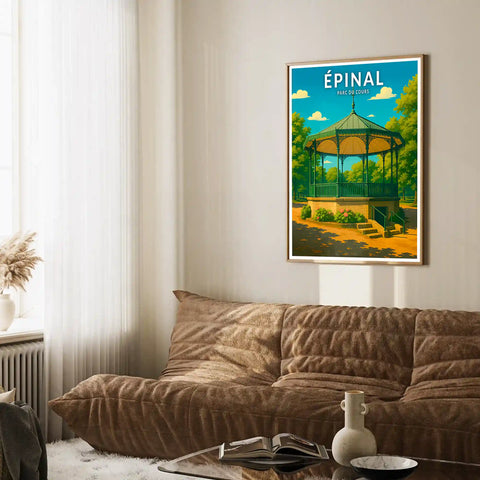 Affiche - Épinal - Parc du Cours