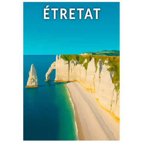 Affiche - Étretat