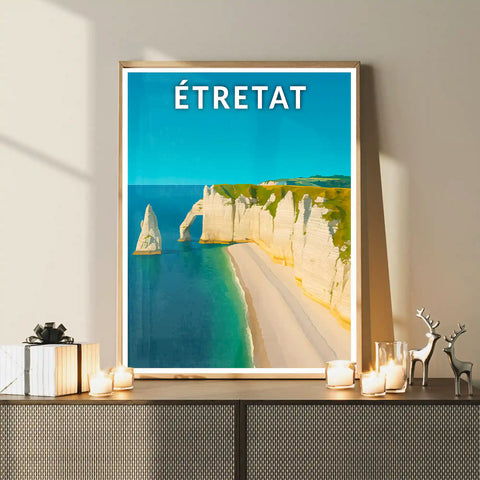 Affiche - Étretat