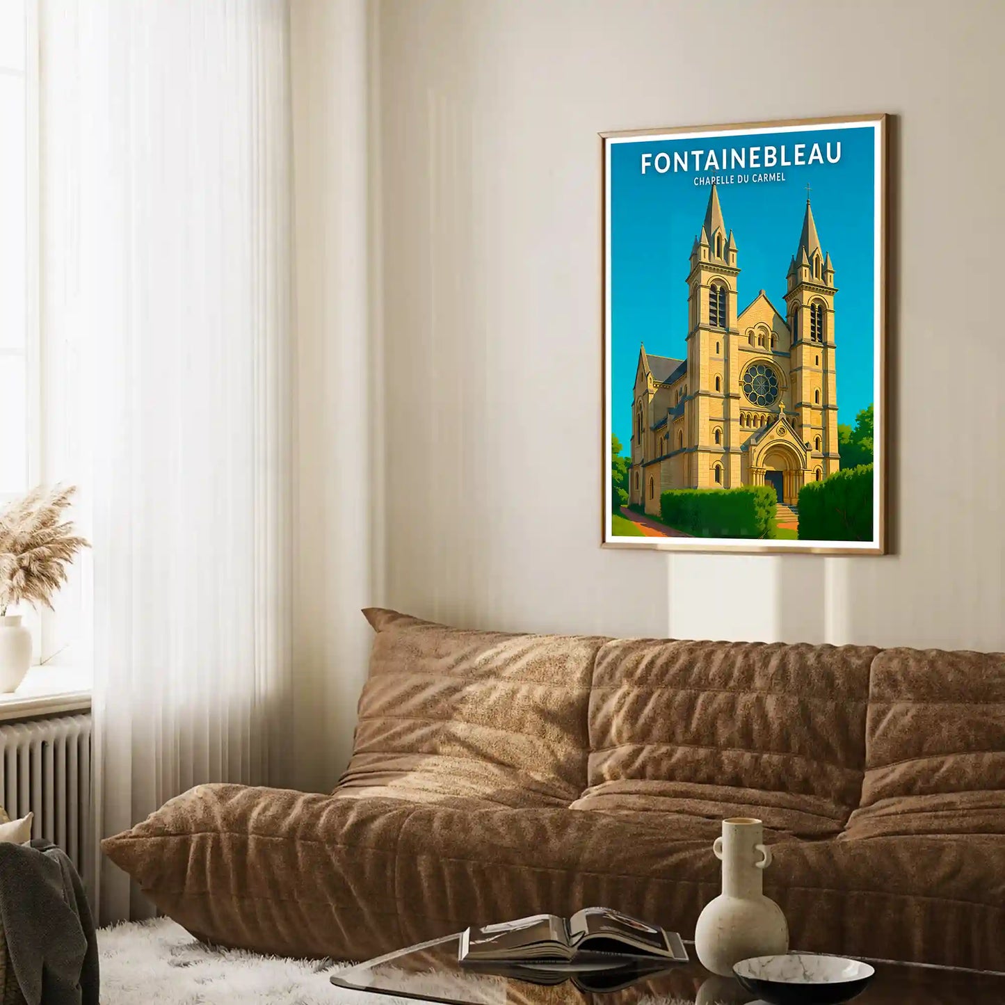 Affiche - Fontainebleau - Chapelle du Carmel