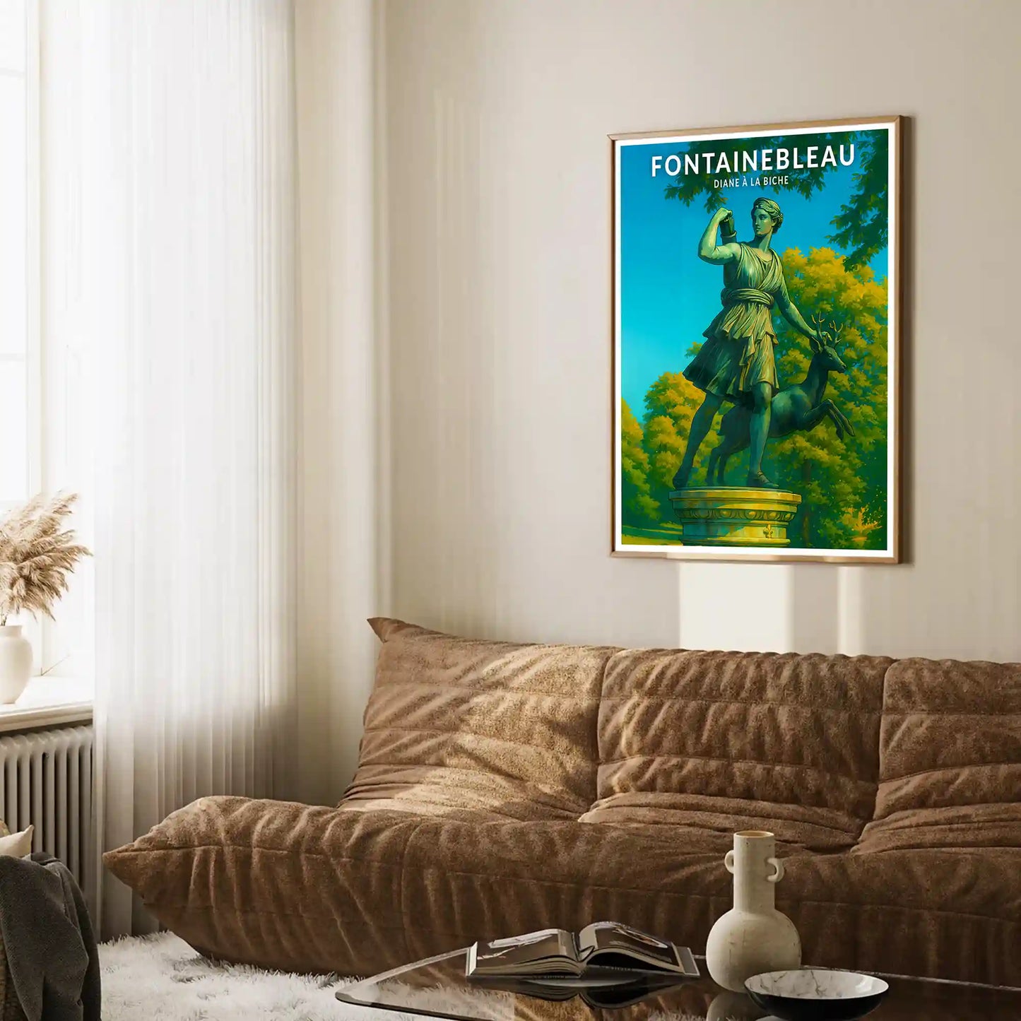 Affiche - Fontainebleau - Diane à la Biche