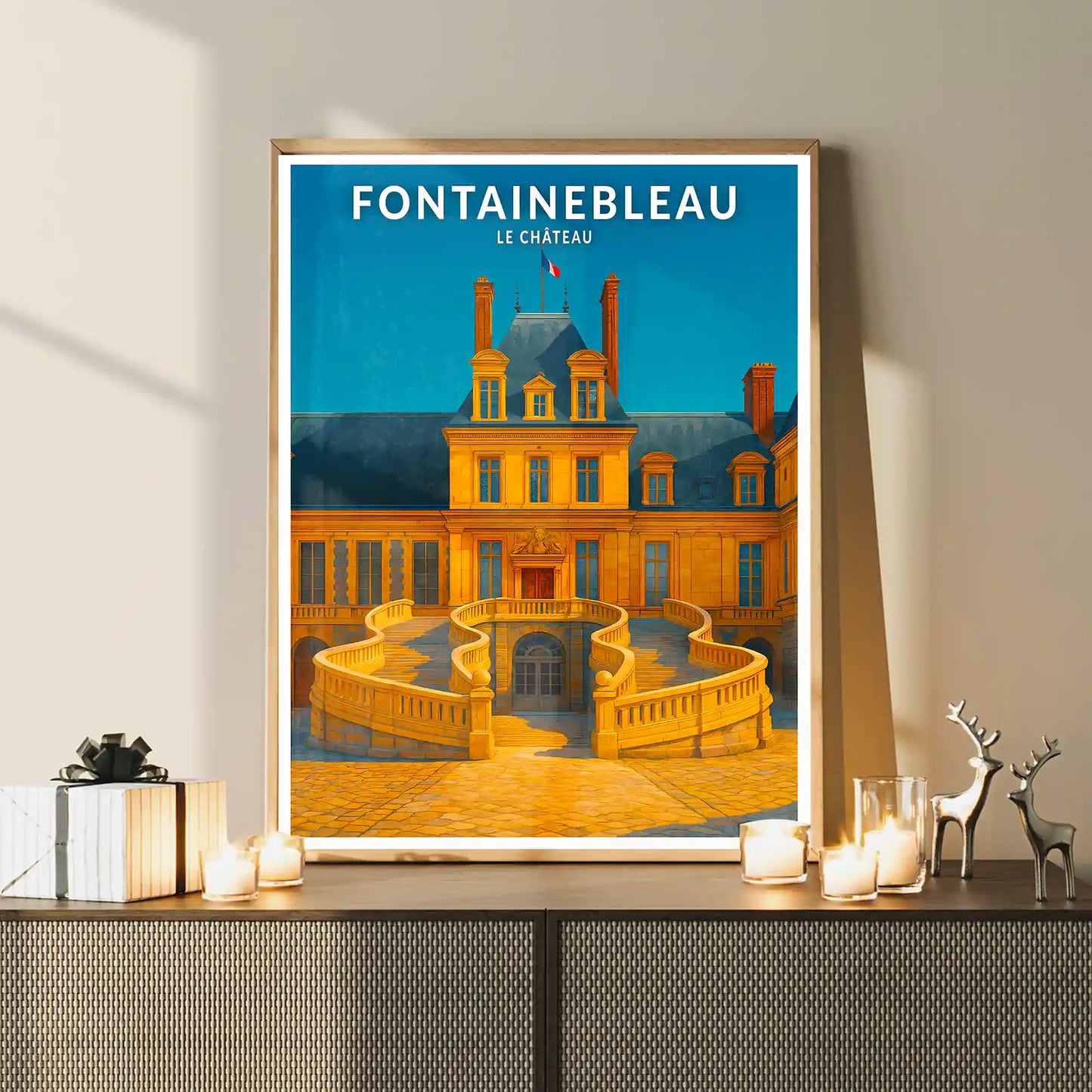 Affiche - Fontainebleau - Le Château