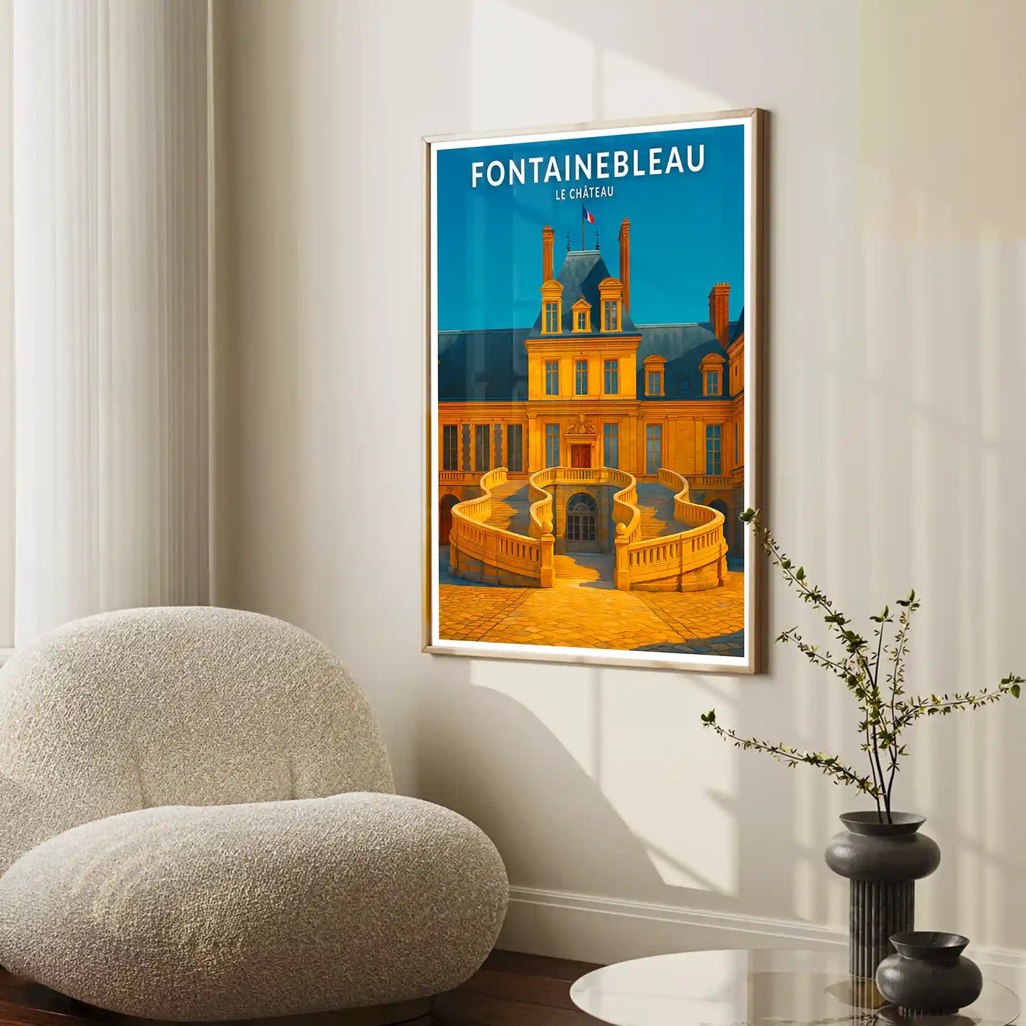 Affiche - Fontainebleau - Le Château