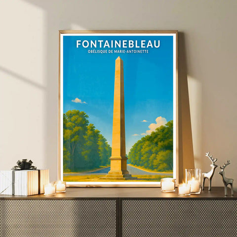 Affiche - Obélisque de Marie-Antoinette