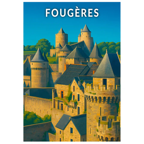 Affiche - Fougères