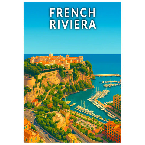 Affiche - French Riviera