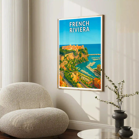Affiche - French Riviera