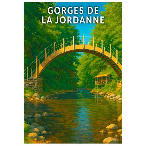 Affiche - Gorges de la Jordanne