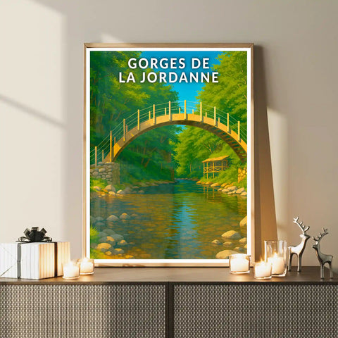 Affiche - Gorges de la Jordanne