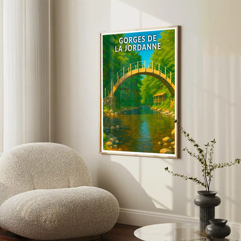 Affiche - Gorges de la Jordanne