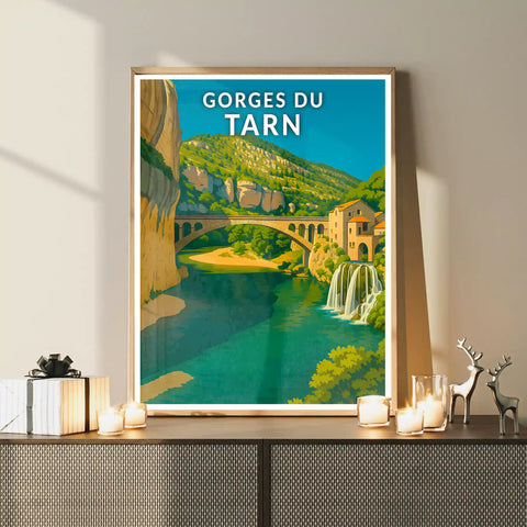 Affiche - Gorges du Tarn
