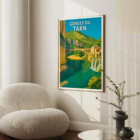 Affiche - Gorges du Tarn