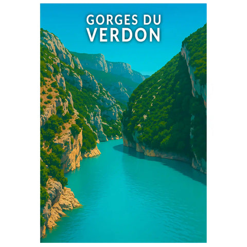 Affiche - Gorges du Verdon