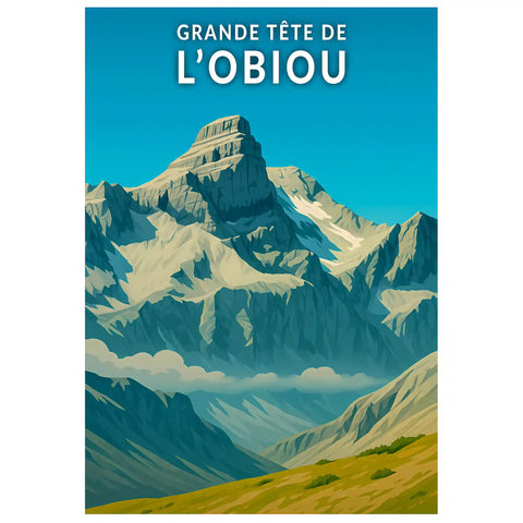 Affiche - Grande Tête de l'Obiou
