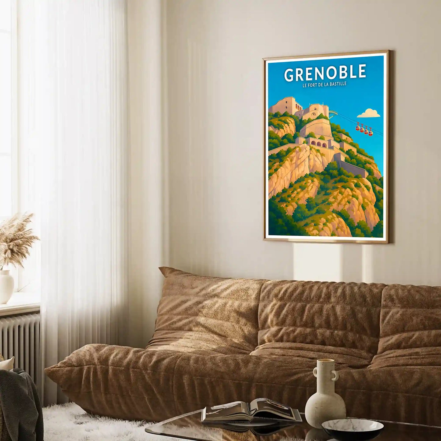 Affiche - Grenoble - Fort de la Bastille