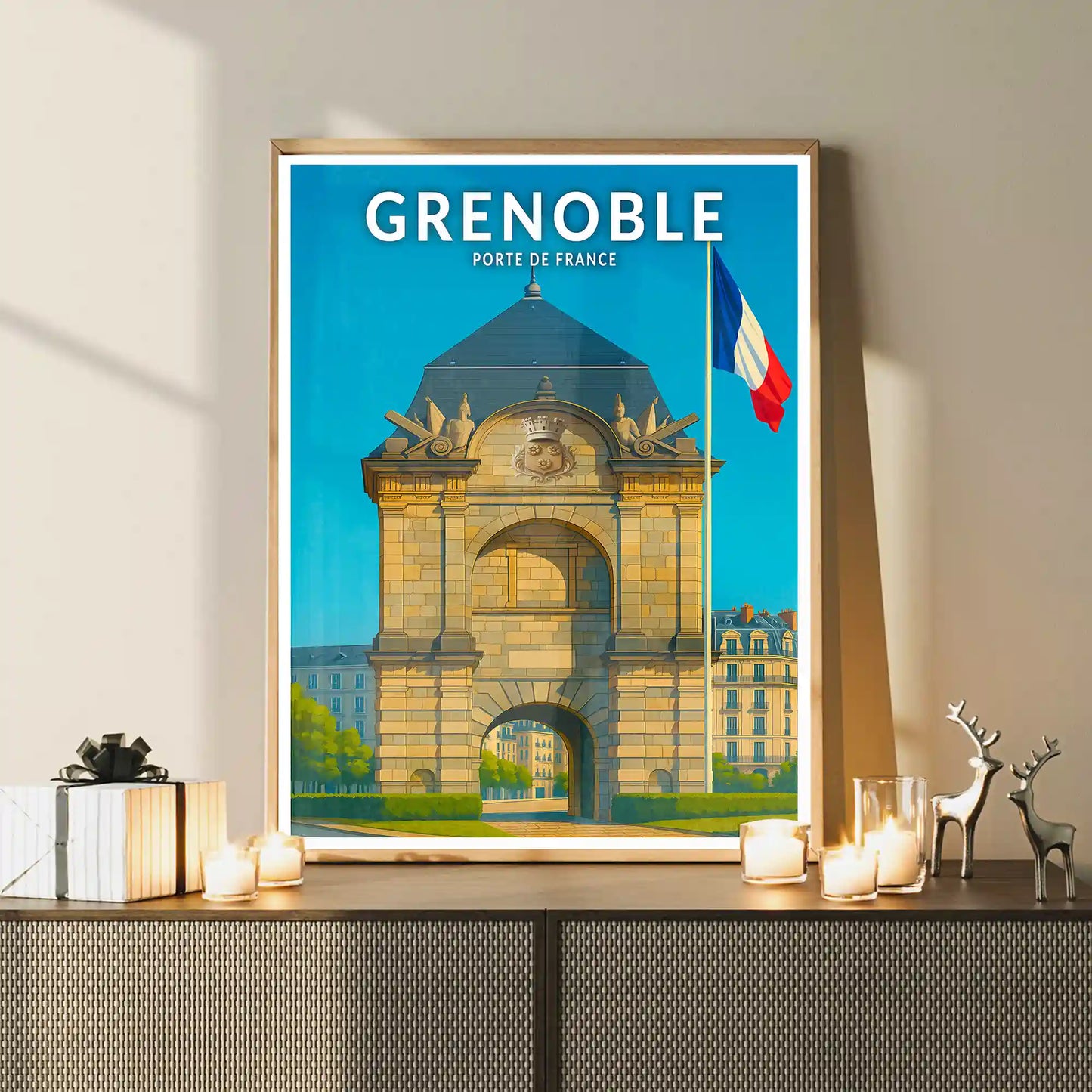 Affiche - Grenoble - Porte de France