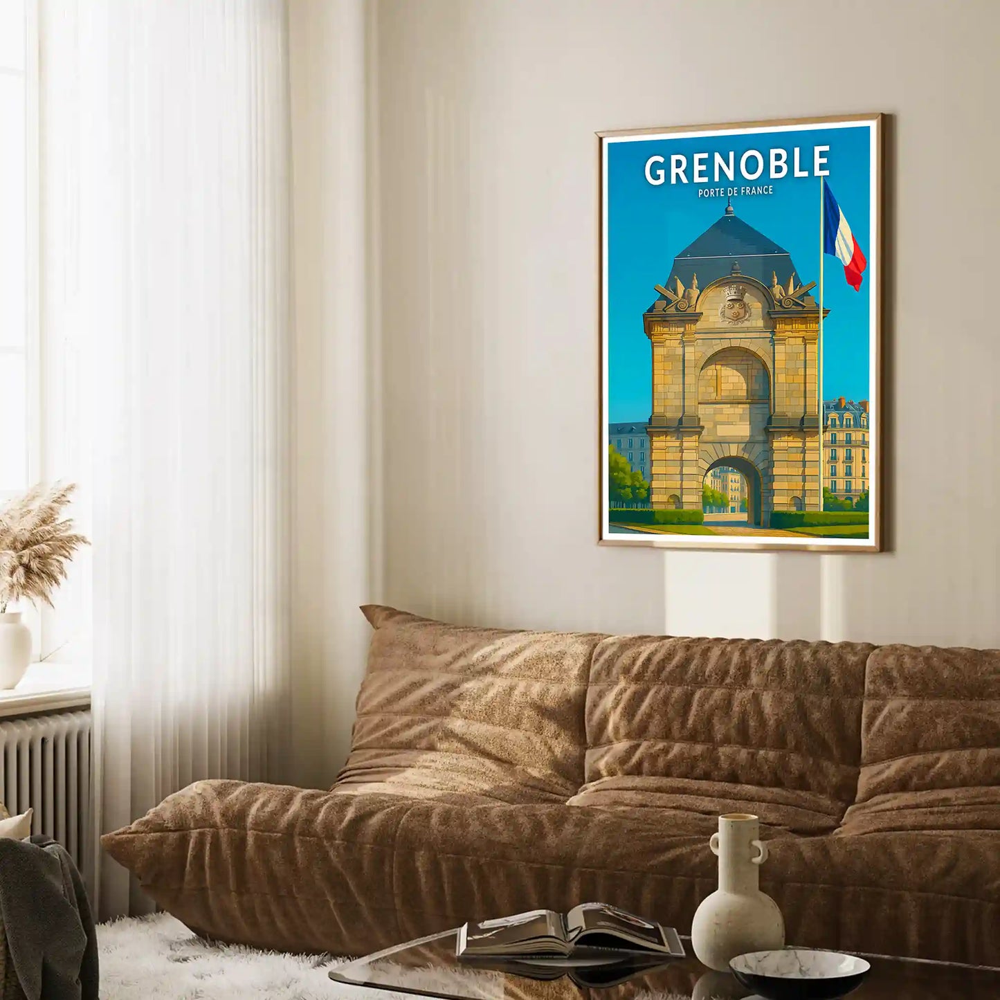 Affiche - Grenoble - Porte de France