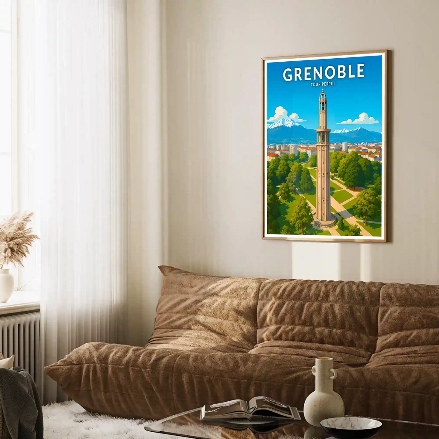 Affiche - Grenoble - Tour Perret