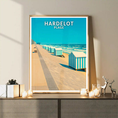 Affiche - Hardelot-Plage