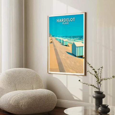 Affiche - Hardelot-Plage