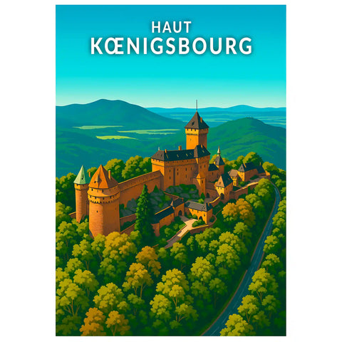 Affiche - Haut-Kœnigsbourg