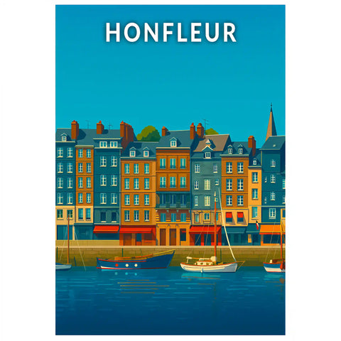 Affiche - Honfleur