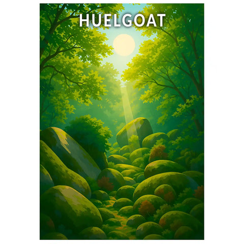 Affiche - Huelgoat