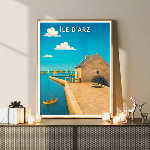 Affiche - Île d'Arz