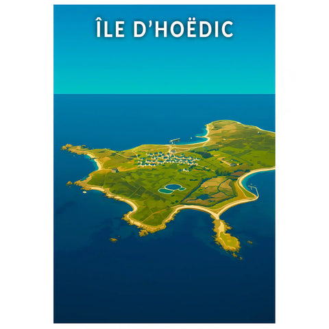 Affiche - Île d'Hoëdic
