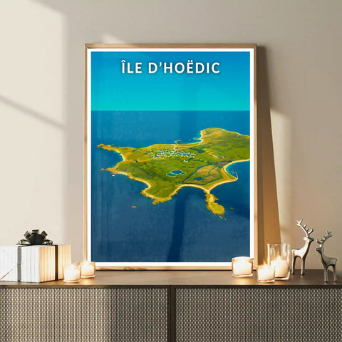 Affiche - Île d'Hoëdic