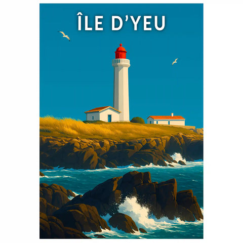 Affiche - Île d'Yeu