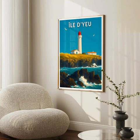 Affiche - Île d'Yeu