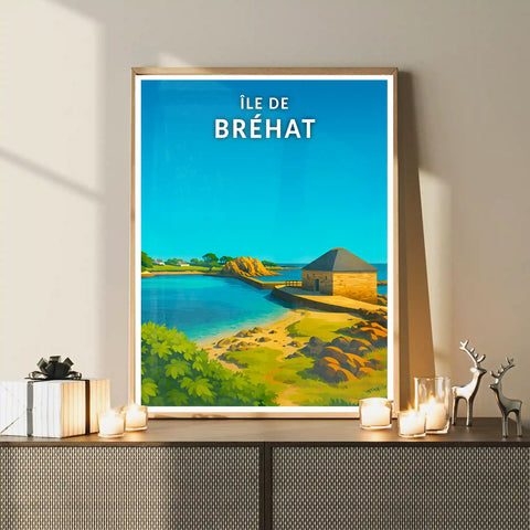 Affiche - Île de Bréhat