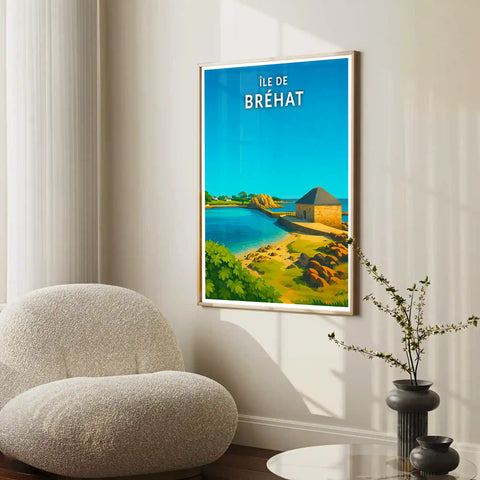 Affiche - Île de Bréhat