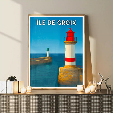 Affiche - Île de Groix