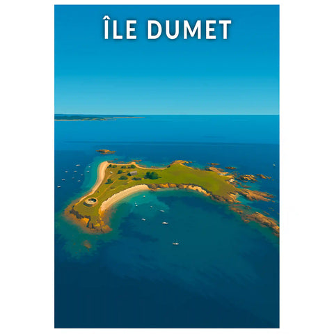 Affiche - Île Dumet