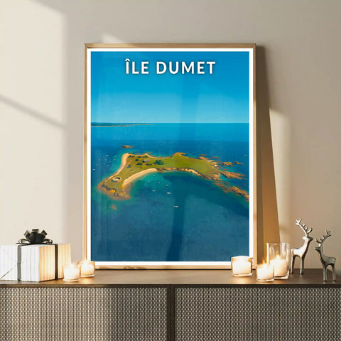 Affiche - Île Dumet
