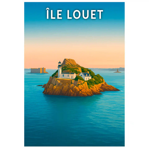 Affiche - Île Louet