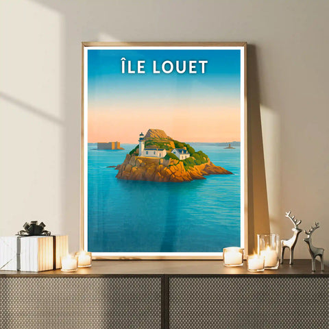 Affiche - Île Louet