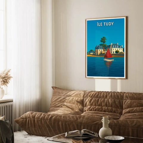 Affiche - Île Tudy