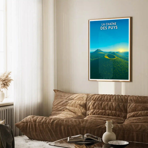 Affiche - La Chaîne des Puys