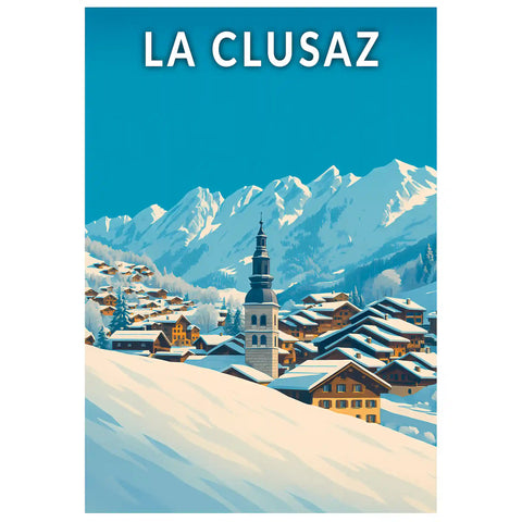 Affiche - La Clusaz