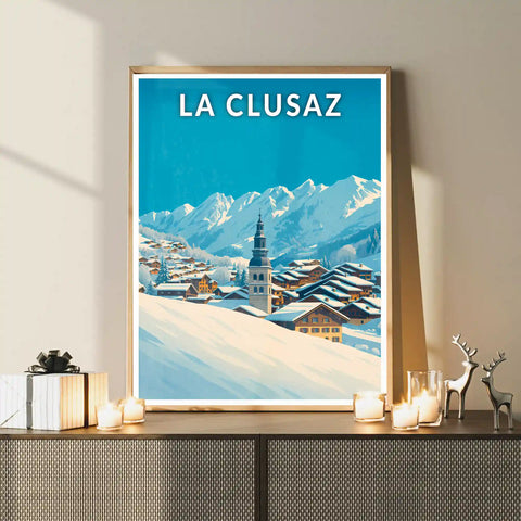 Affiche - La Clusaz