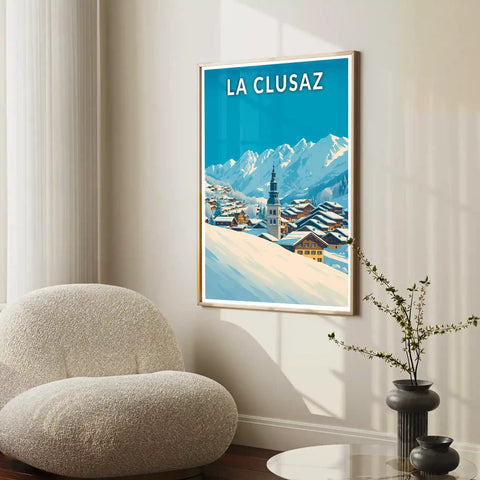 Affiche - La Clusaz