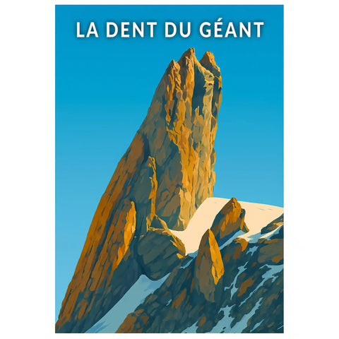 Affiche - La Dent du Géant