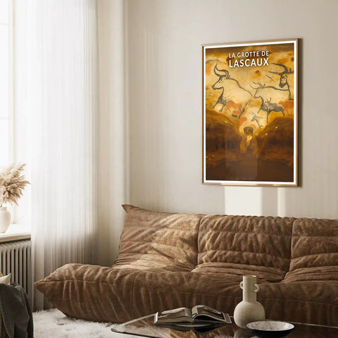 Affiche - La Grotte de Lascaux