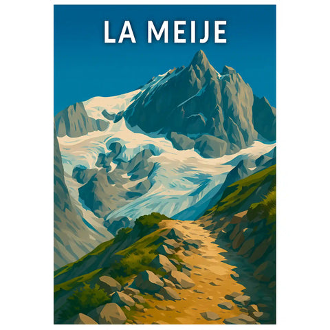 Affiche - La Meije