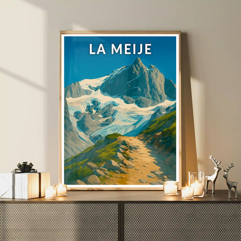 Affiche - La Meije