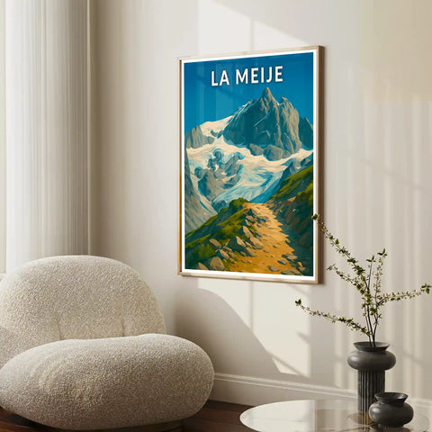 Affiche - La Meije