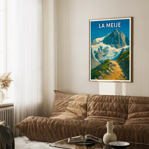 Affiche - La Meije